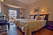 Double room with panoramic view in Meteora